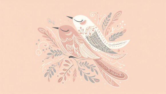 Download Wow Pastel Art of Birds with Soft Tones - Premium Resources